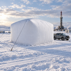 Бескаркасная тент-палатка «многотентов» 5x3x2,5 м.