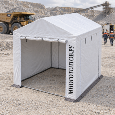 Палатка сварщика "МногоТентов" домик 3x3 м. (Усиленный каркас, тент ПВХ Г-1).